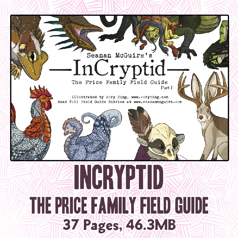 Seanan McGuire's InCryptid Field Guide PDF