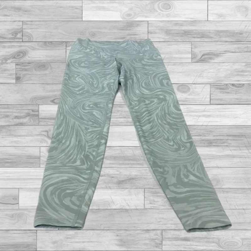 Athletic Leggings By Old Navy In Green, Size: S