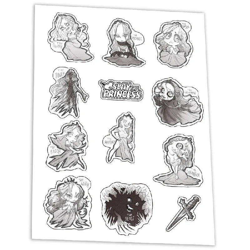 Slay the Princess Sticker Sheet