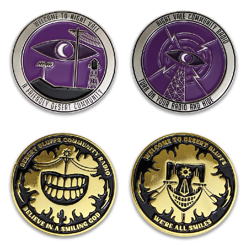 WTNV and Desert Bluffs Coins