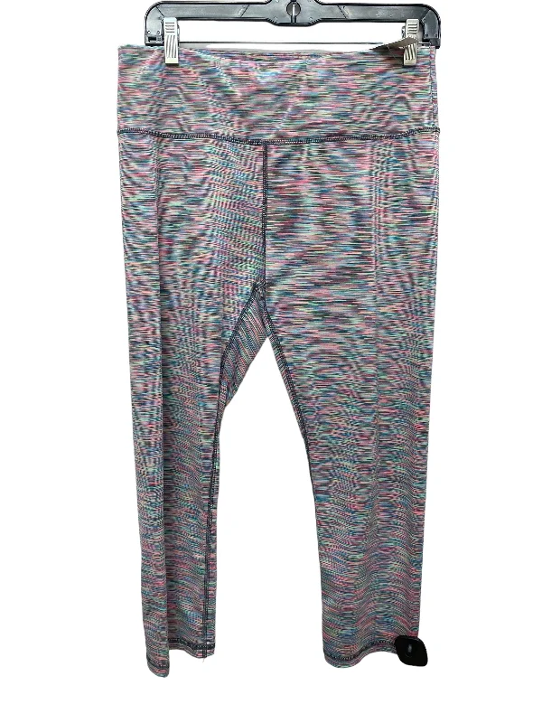 Multi-colored Athletic Capris Rbx, Size L