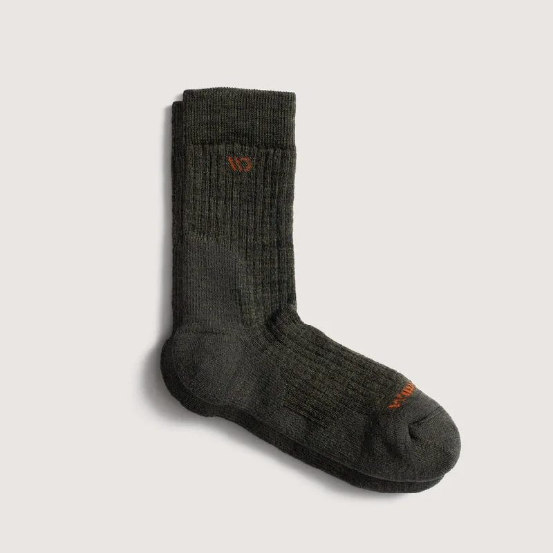 Men's Solid Cushioned Micro Crew Socks