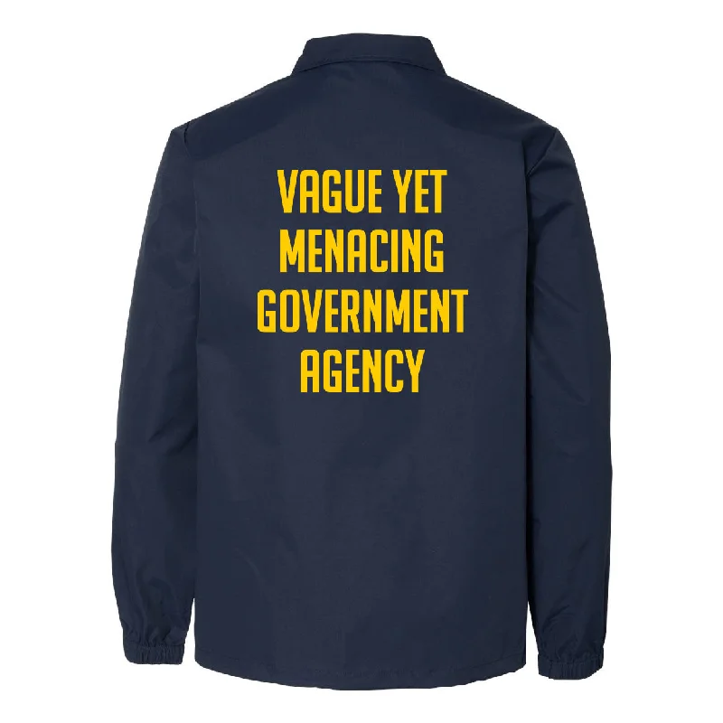 Vague Yet Menacing Government Agency Windbreaker