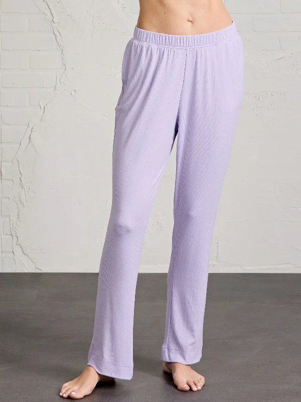 Microluxe Rib Sleep Pant