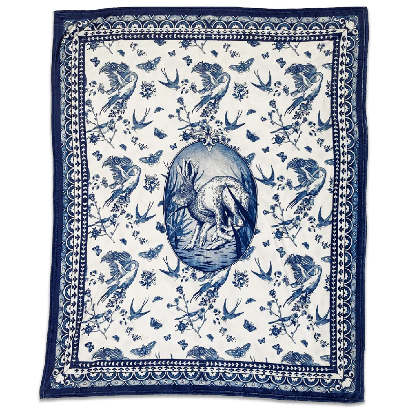 Delft Rabbit Blanket