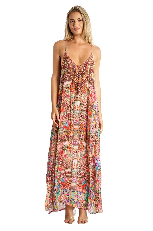 Vesper T-Back Maxi Dress