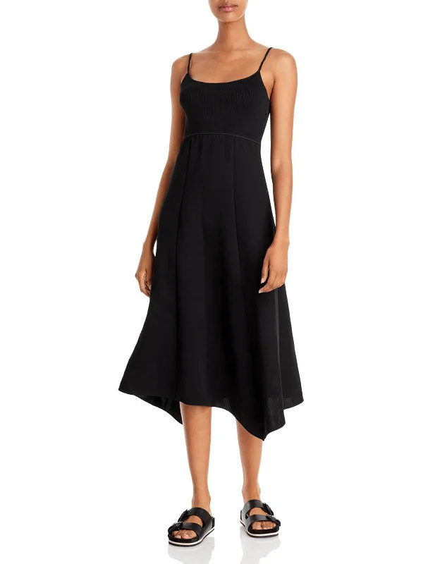 Womens Casual Midi Slip Dress