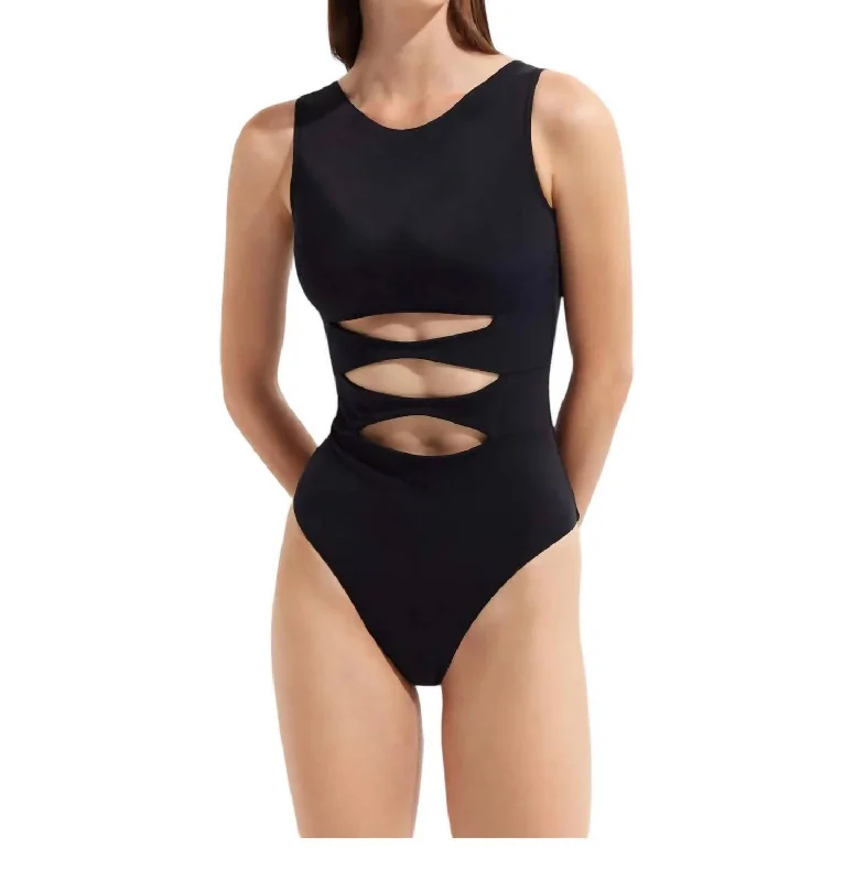 Janet One Piece Swimsuit In Black