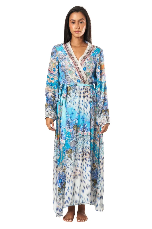 Rola Wrap 2 Way Sleeve Maxi Dress