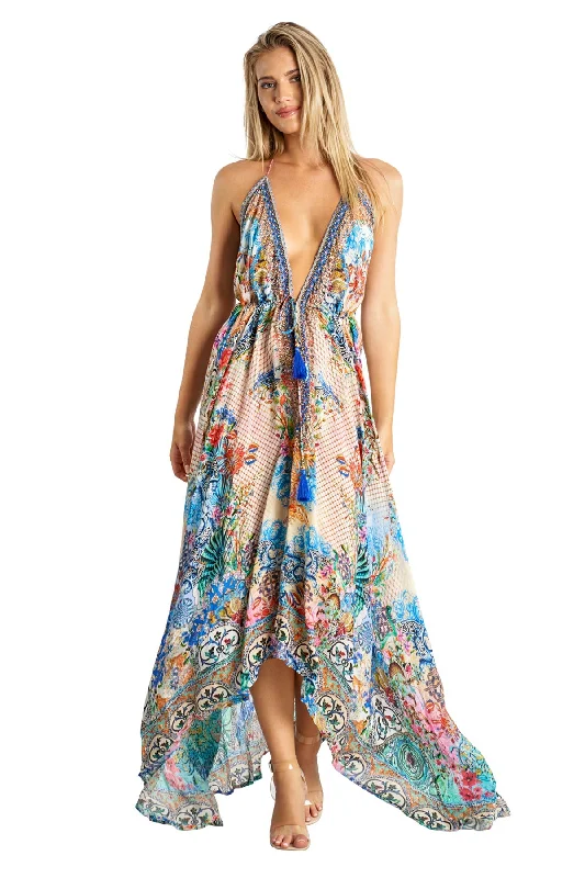 Mathi Halter Maxi Dress