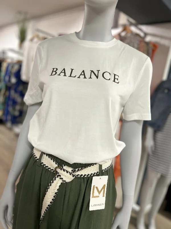 BALANCE TEE WHITE