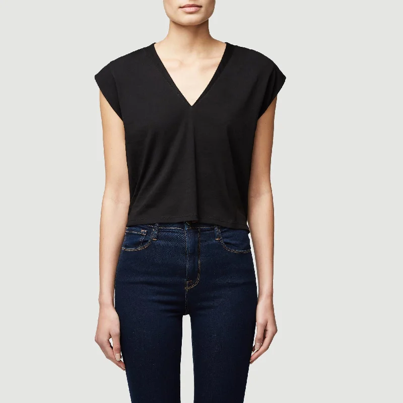 Le High Rise V Neck (Noir)