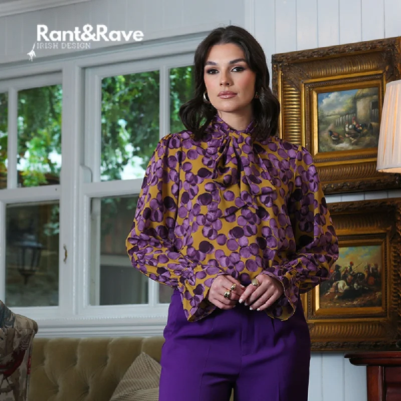 REVA BLOUSE PURPLE