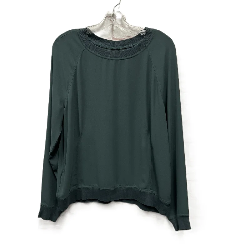 Top Long Sleeve By Lou And Grey In Green, Size: M